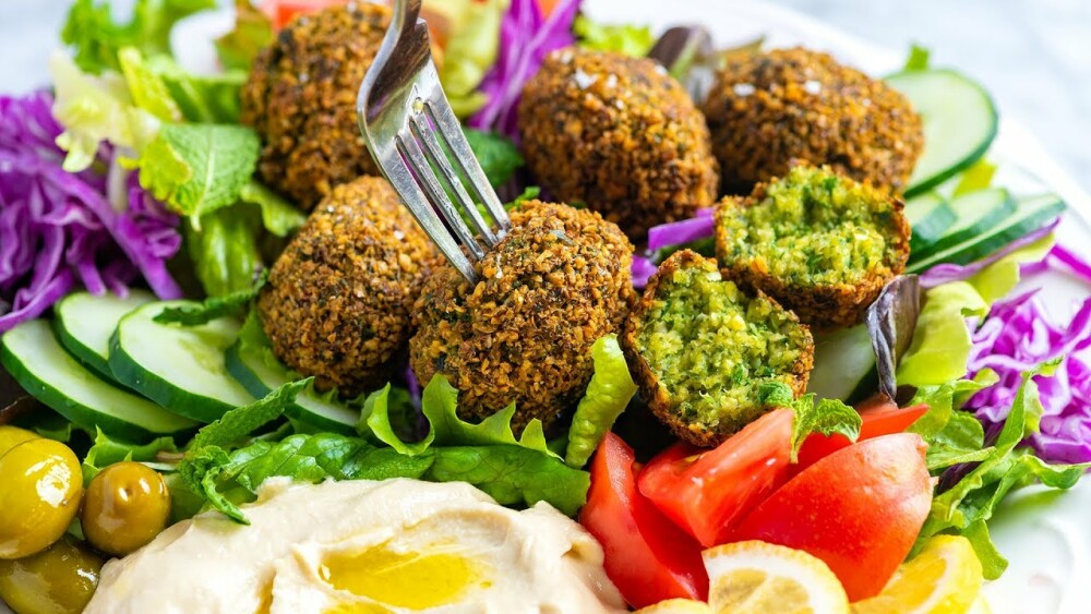 صحن فلافل Falafel Plate